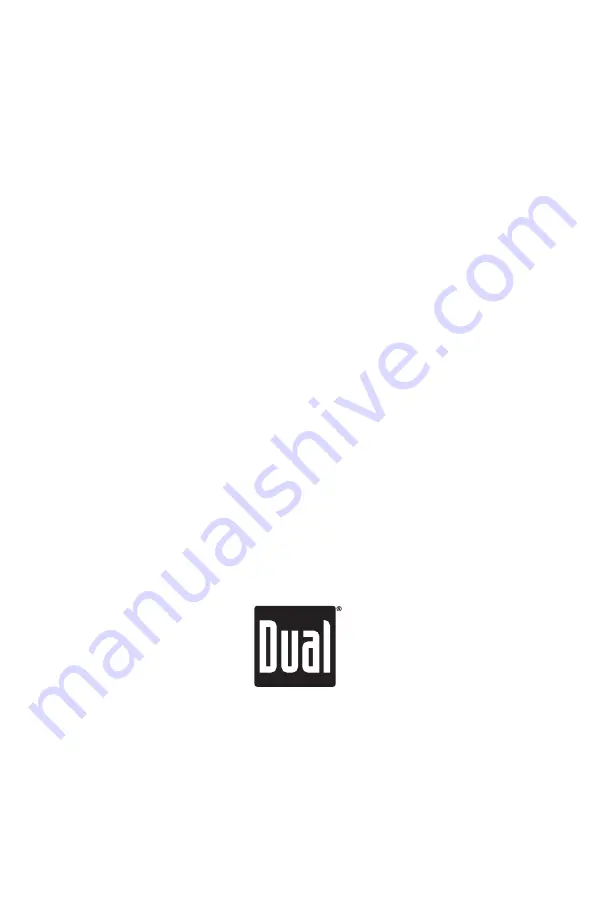 Dual XDC100BT Installation & Owner'S Manual Download Page 24