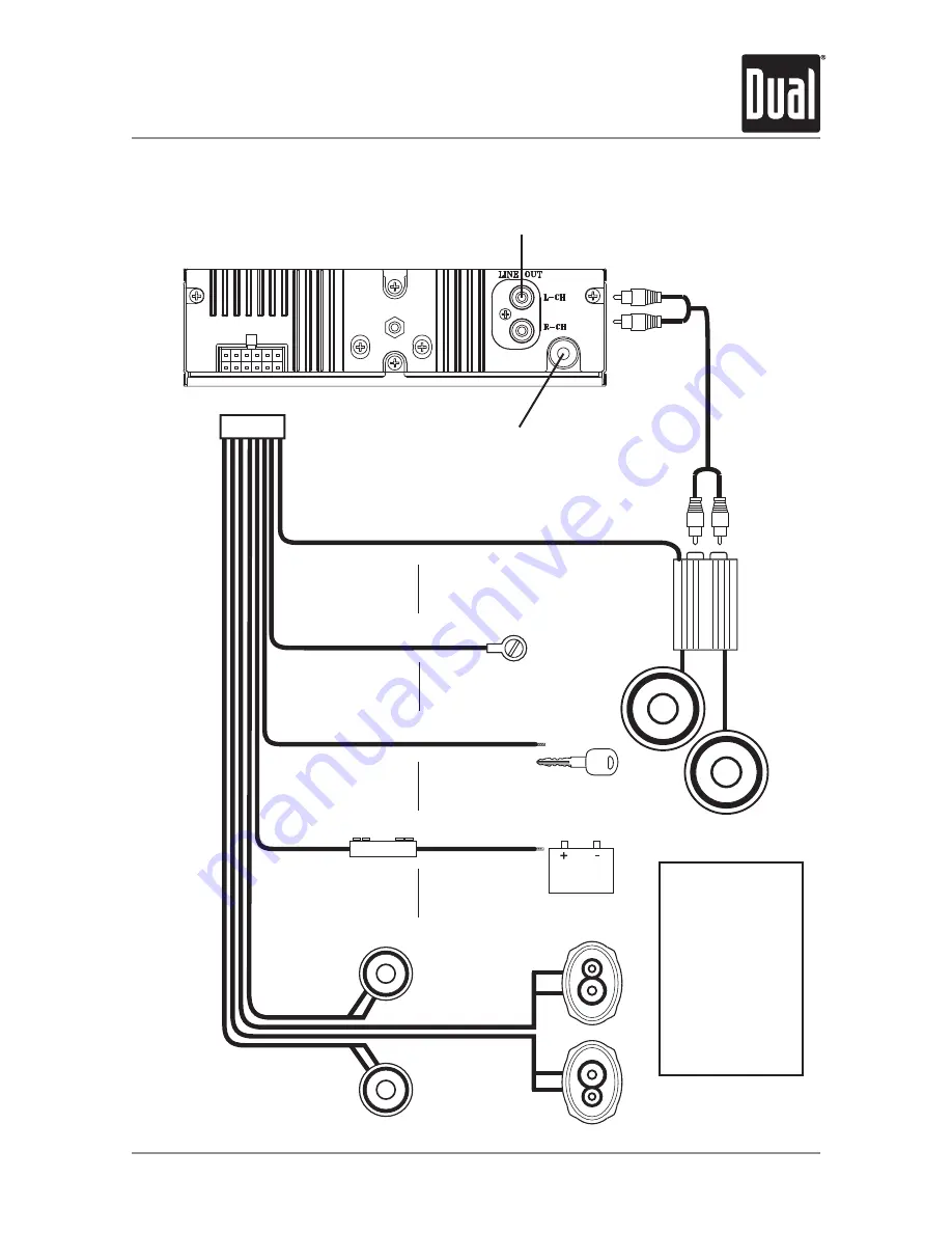 Dual XDMA5280 Installation & Owner'S Manual Download Page 3