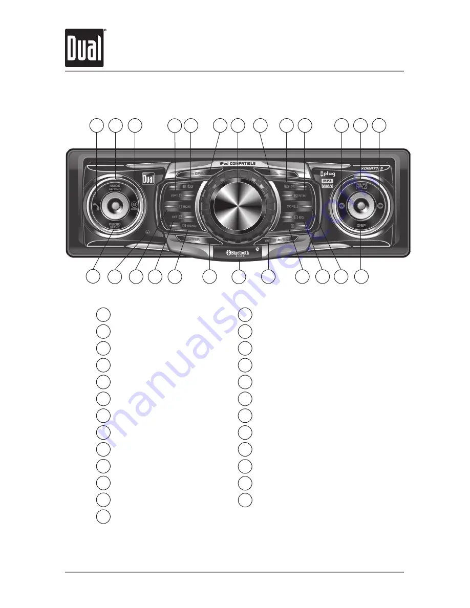 Dual XDMA7715 Скачать руководство пользователя страница 4