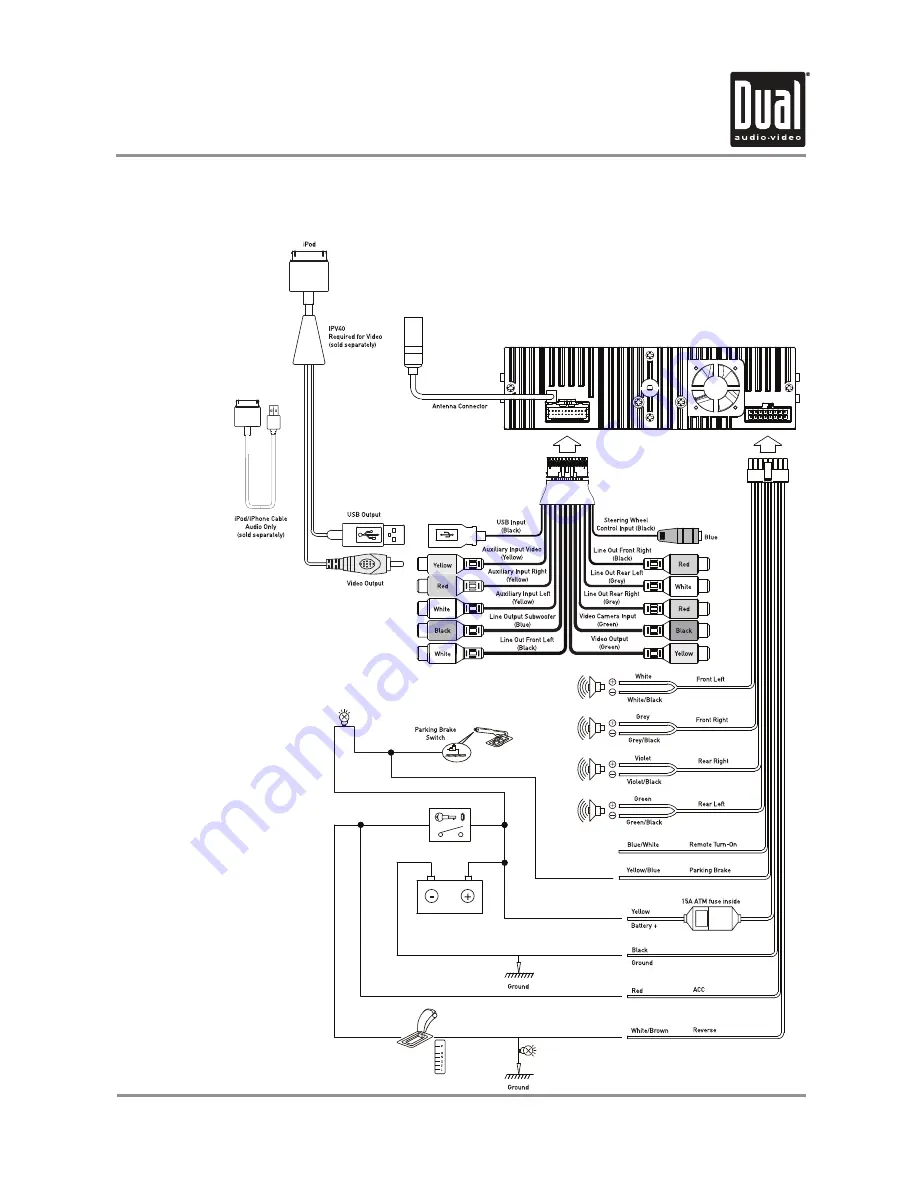 Dual XDVD3101 Installation & Owner'S Manual Download Page 7