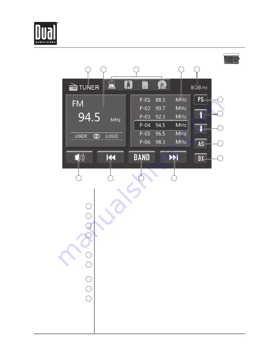 Dual XDVD3201 Скачать руководство пользователя страница 14