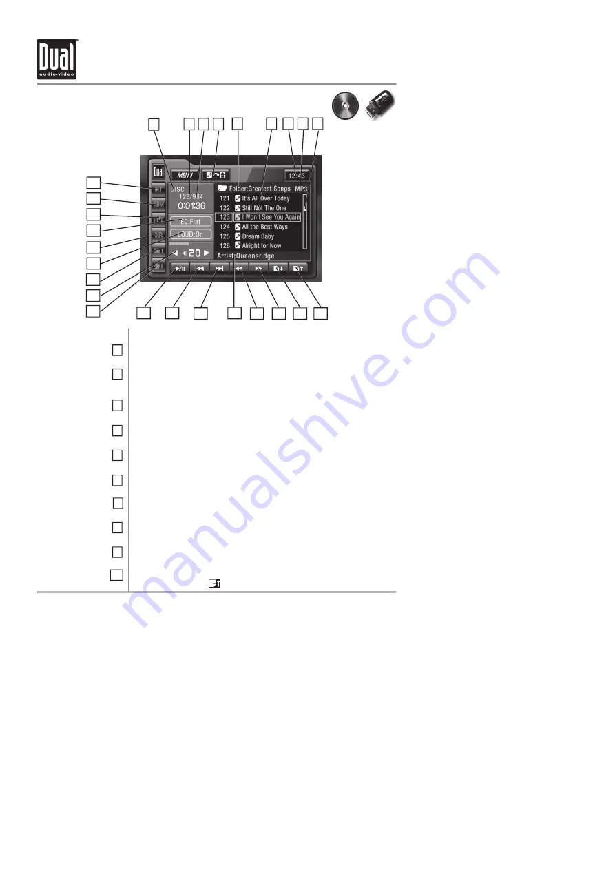 Dual XDVD9101 Installation & Owner'S Manual Download Page 48