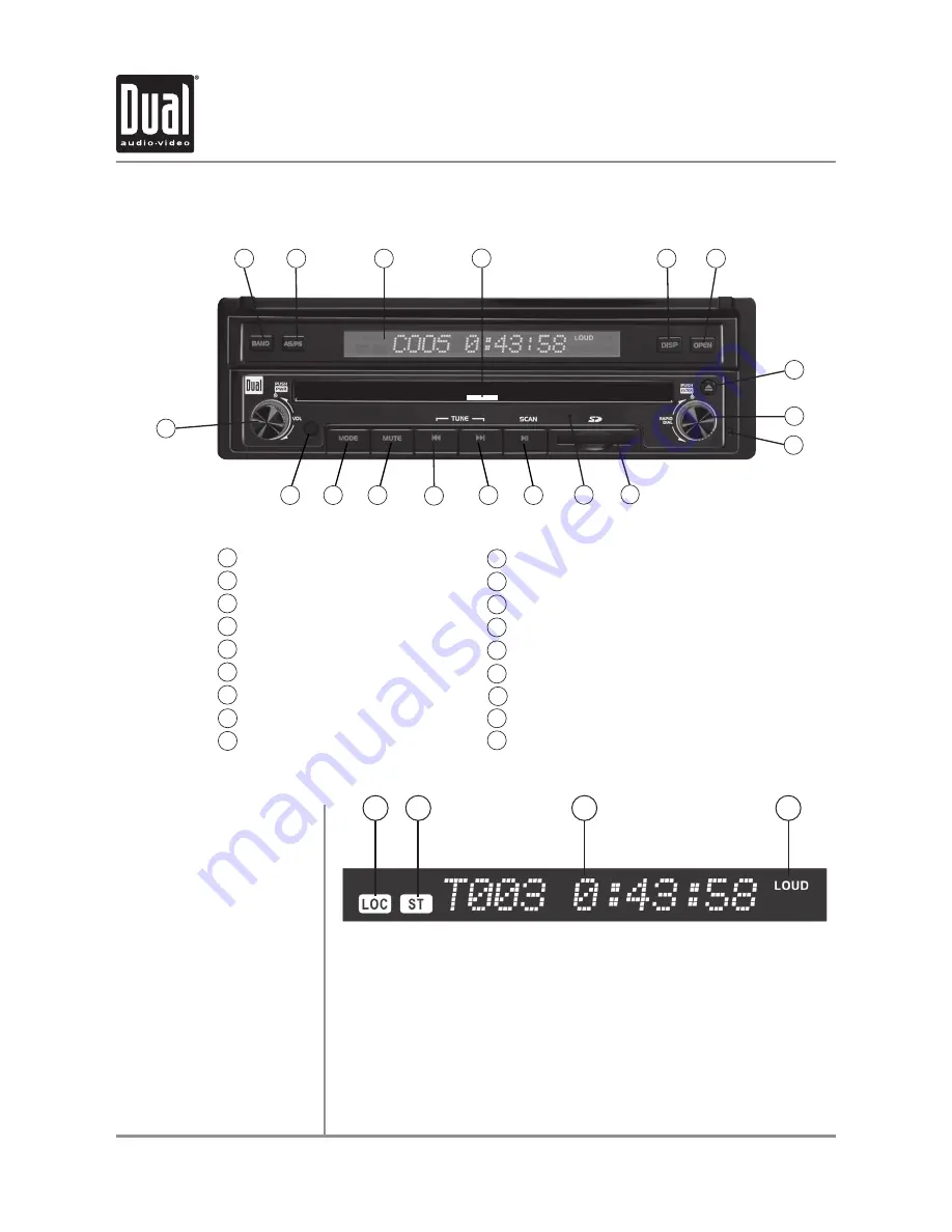 Dual XDVDN8190N Скачать руководство пользователя страница 10