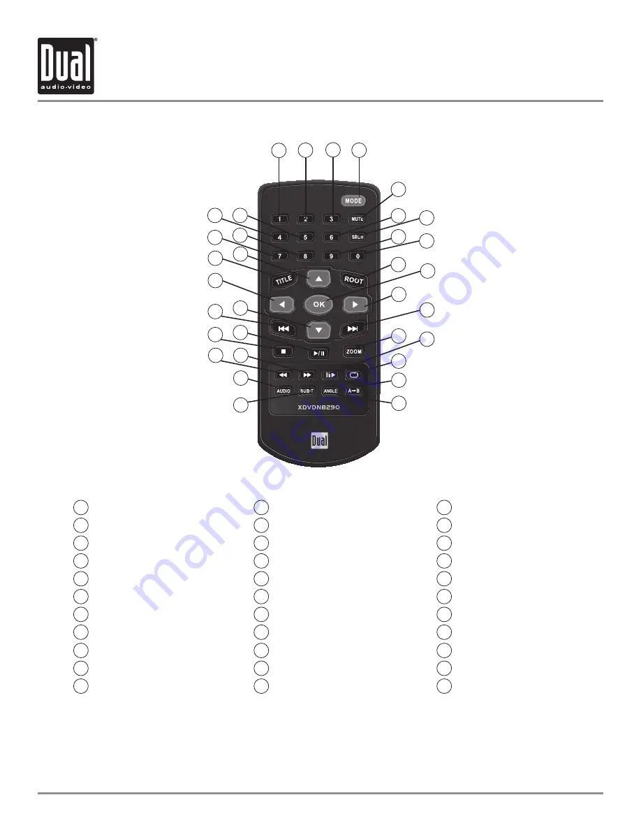 Dual XDVDN8290 Installation & Owner'S Manual Download Page 16