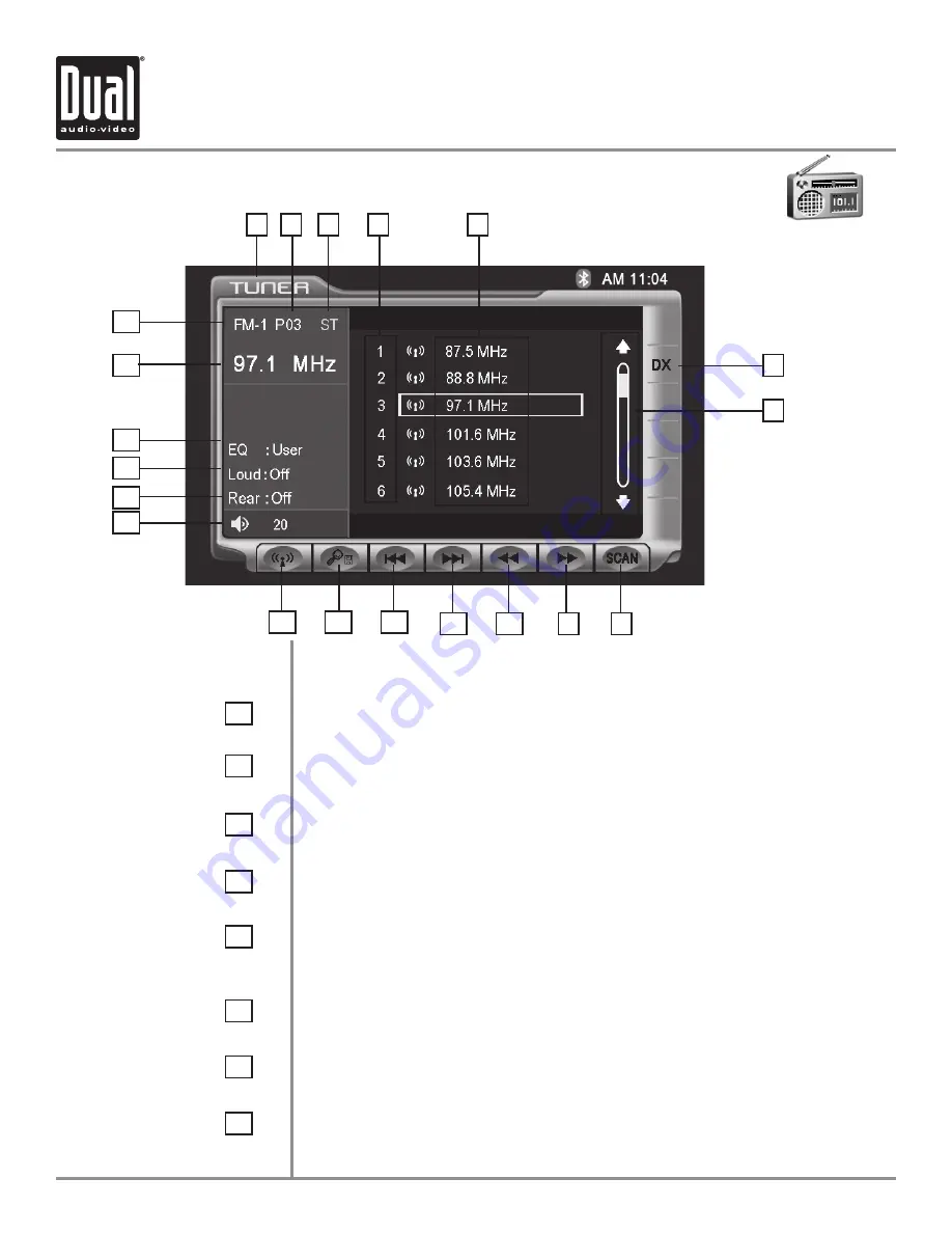 Dual XDVDN8290 Скачать руководство пользователя страница 32