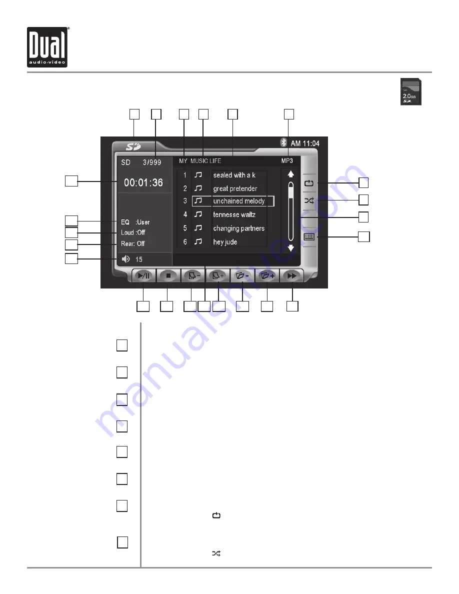 Dual XDVDN8290 Скачать руководство пользователя страница 62