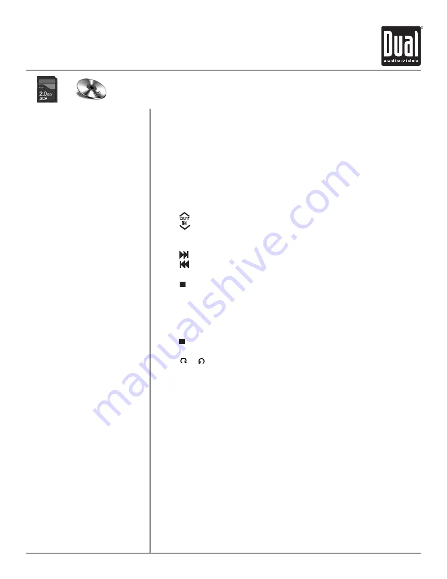 Dual XDVDN8290 Installation & Owner'S Manual Download Page 67