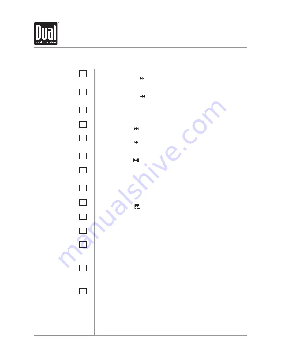 Dual XDVDN9131 Installation & Owner'S Manual Download Page 60