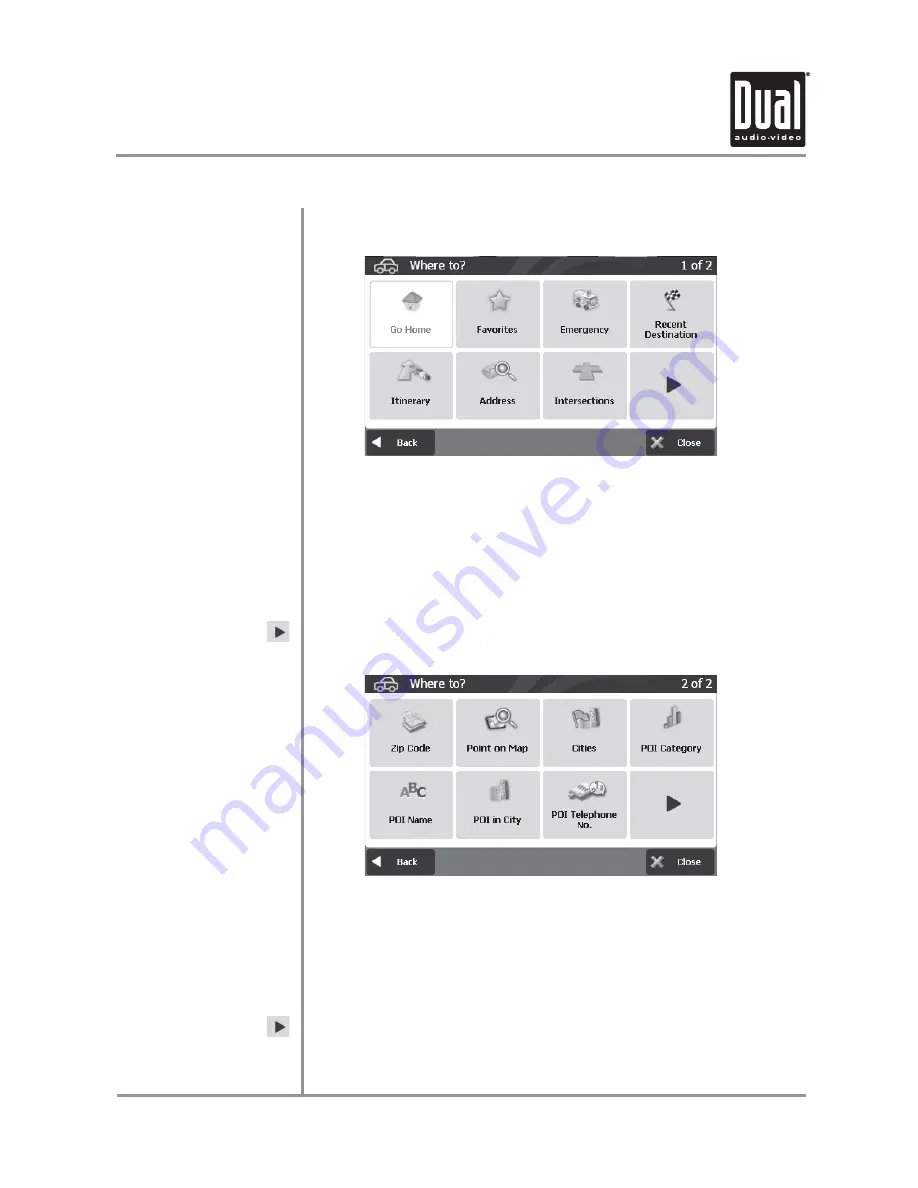 Dual XDVDN9131 Installation & Owner'S Manual Download Page 73