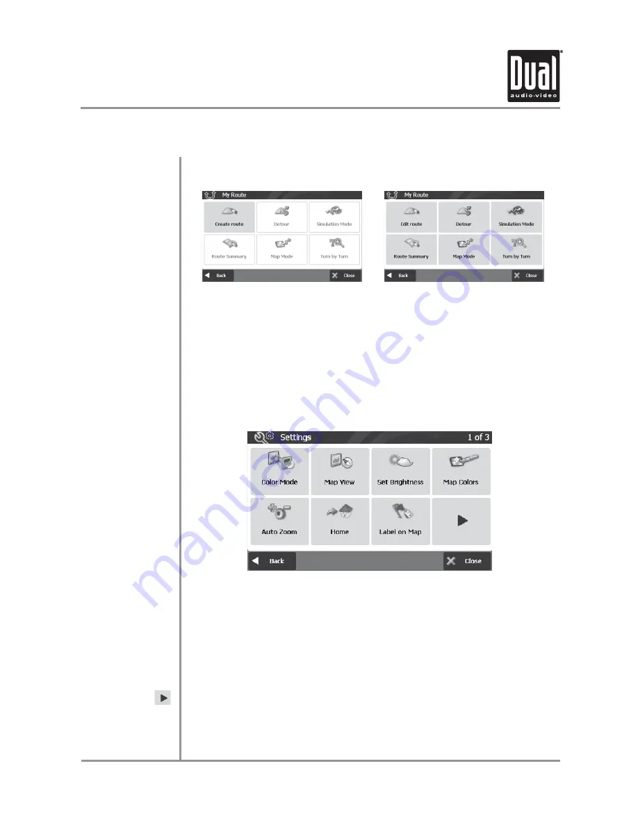 Dual XDVDN9131 Installation & Owner'S Manual Download Page 75