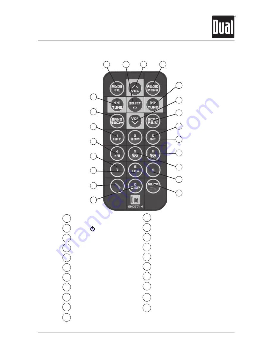 Dual XHD7714 Installation & Owner'S Manual Download Page 5