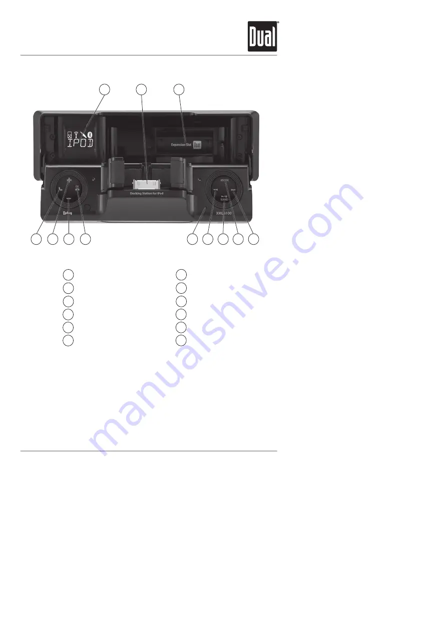 Dual XML8100 Скачать руководство пользователя страница 5