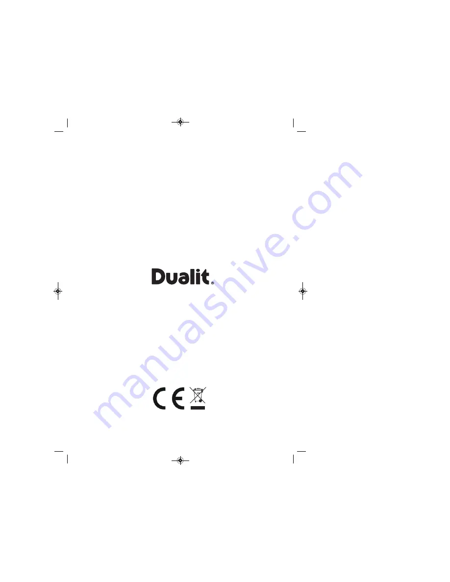 Dualit Peek & Pop Instruction Manual Download Page 8