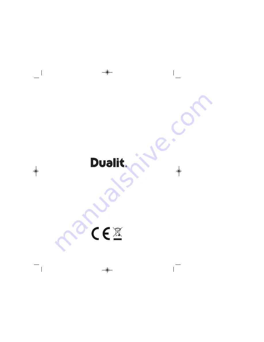 Dualit XL900 Instruction Manual & Guarantee Download Page 15