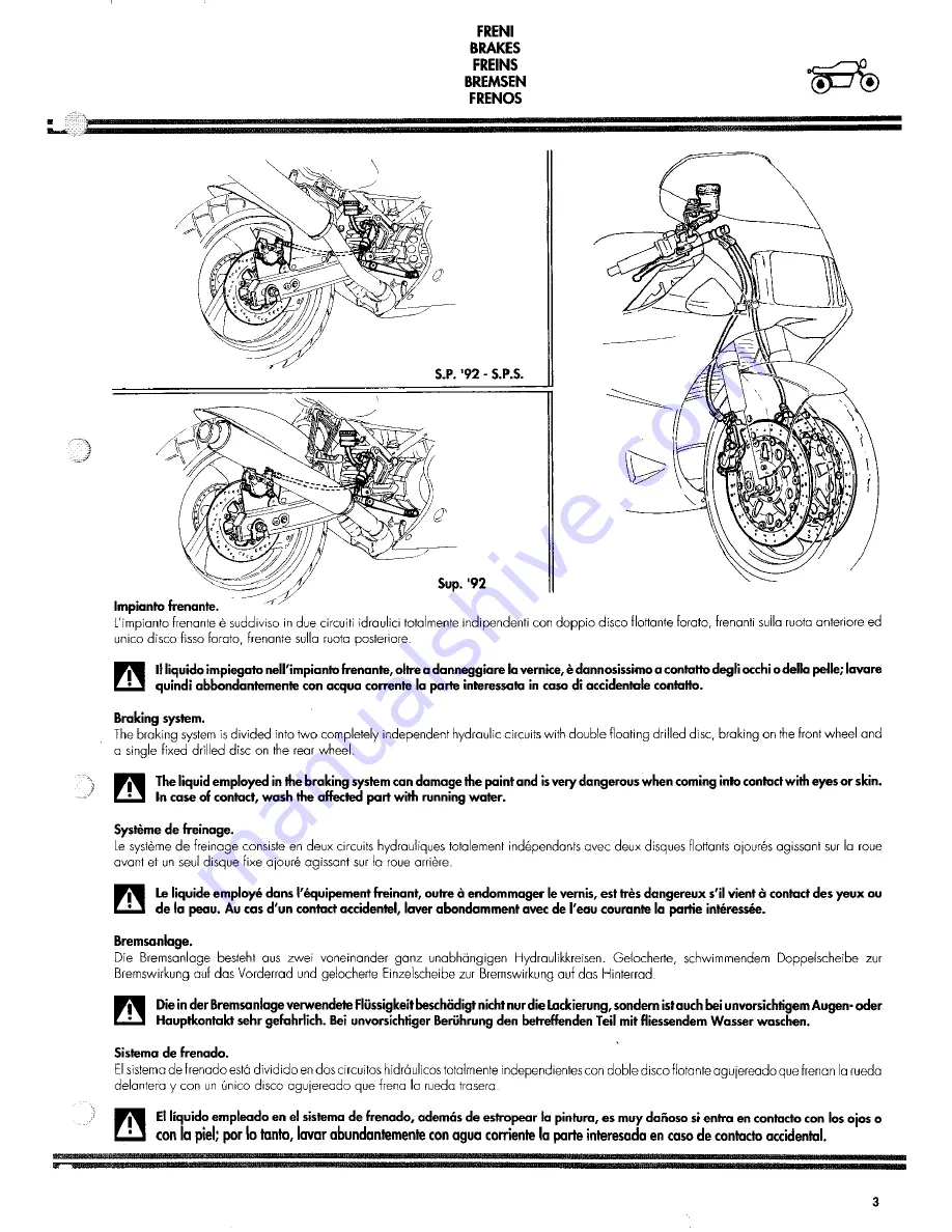 Ducati 1992 Superbike 851 Скачать руководство пользователя страница 215