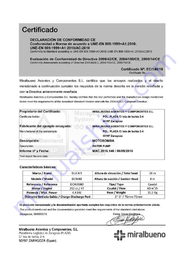 Ducati DCH50 Owner'S Manual Download Page 53