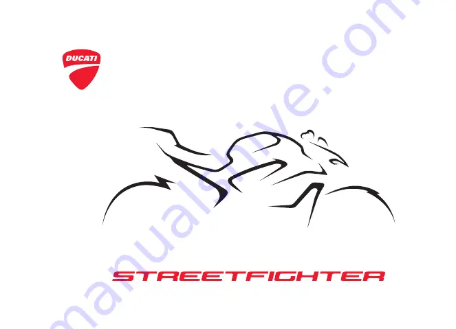 Ducati Streetfighter Owner'S Manual Download Page 1