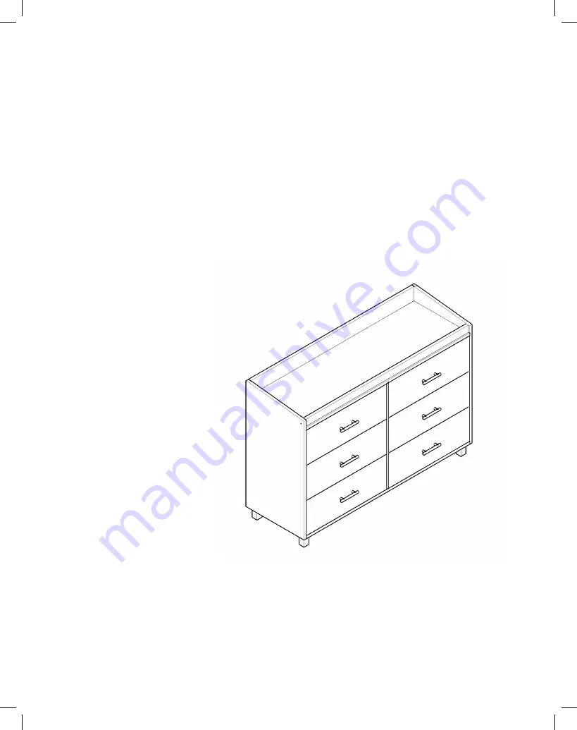 ducduc indi doublewide dresser/changer Скачать руководство пользователя страница 1