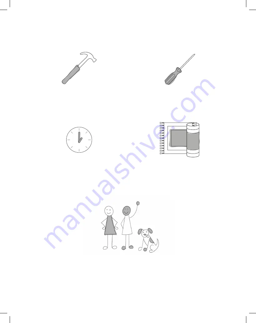 ducduc indi doublewide dresser/changer Assembly Instructions Manual Download Page 8