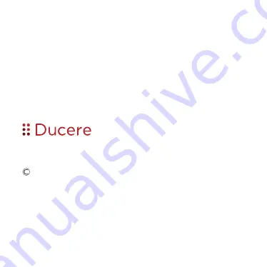 Ducere nabd Quick Start Manual Download Page 11