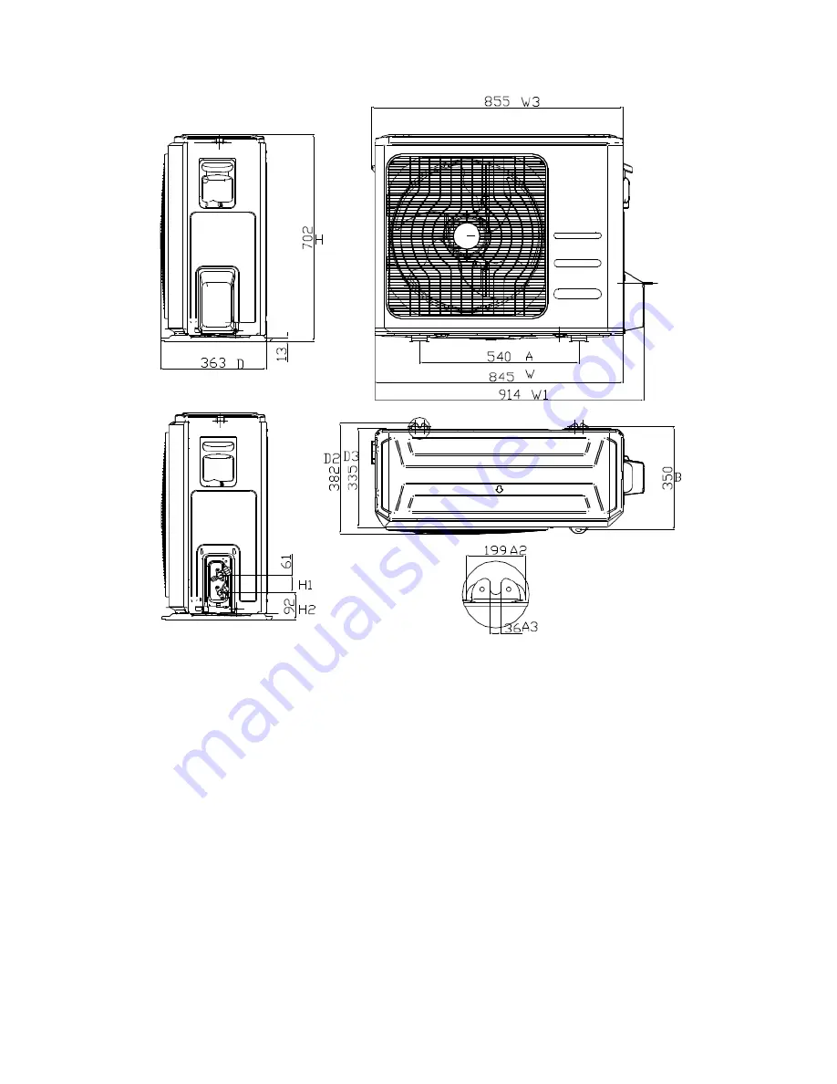 DuctlessAire DA1221-H2-I Service Manual Download Page 11