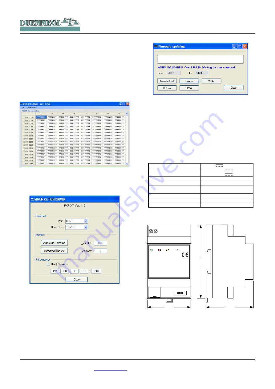 Duemmegi Domino WEBS Manual Download Page 6