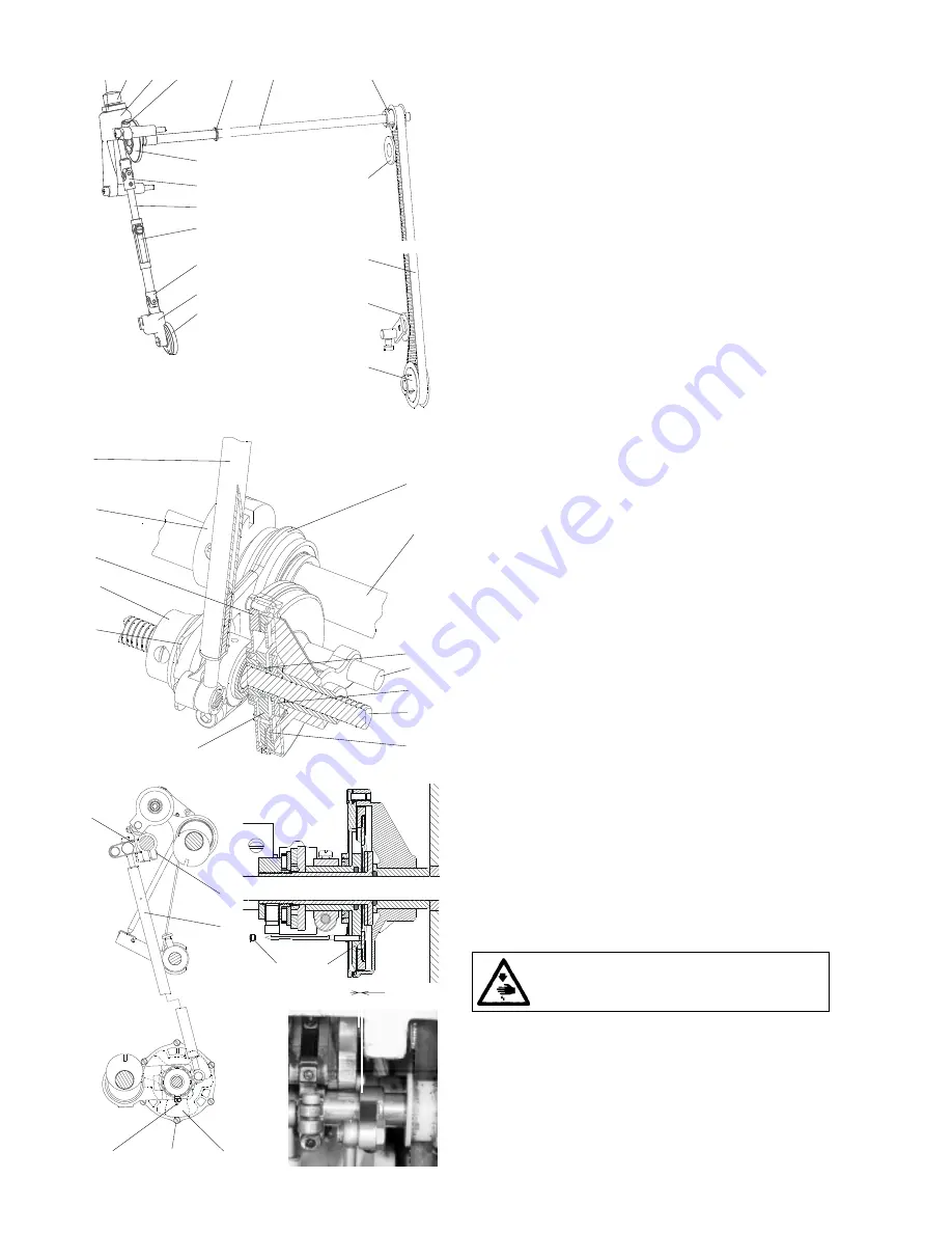 Duerkopp Adler 1220-6 Instructions For Service Manual Download Page 19