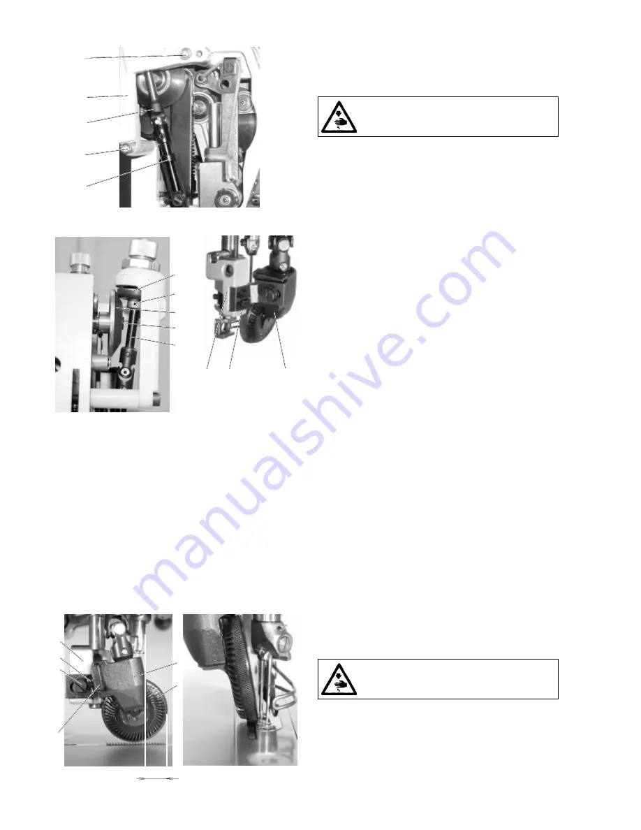 Duerkopp Adler 1220-6 Instructions For Service Manual Download Page 23