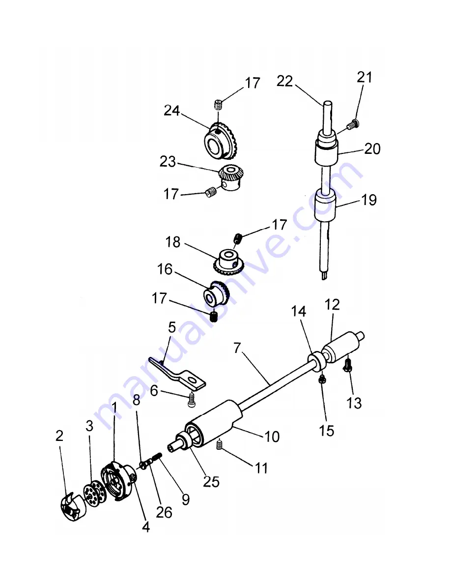 Duerkopp Adler 251-140042 Parts List Download Page 11