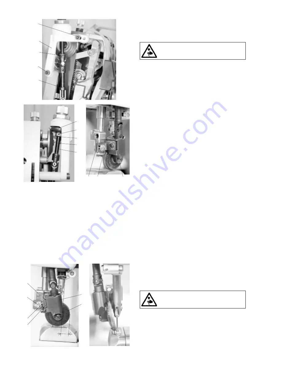 Duerkopp Adler 4180-1 Instructions For Service Manual Download Page 21