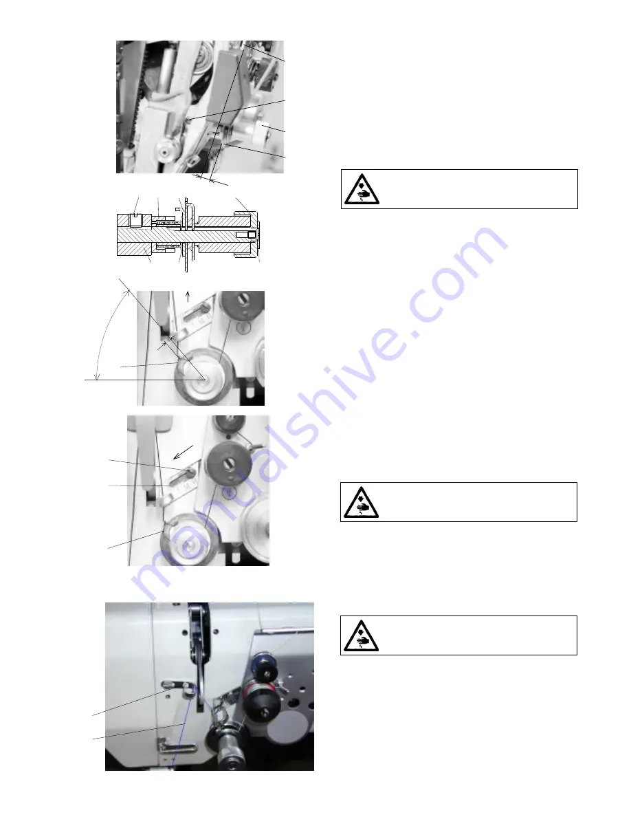 Duerkopp Adler 4181-1 Instructions For Service Manual Download Page 12