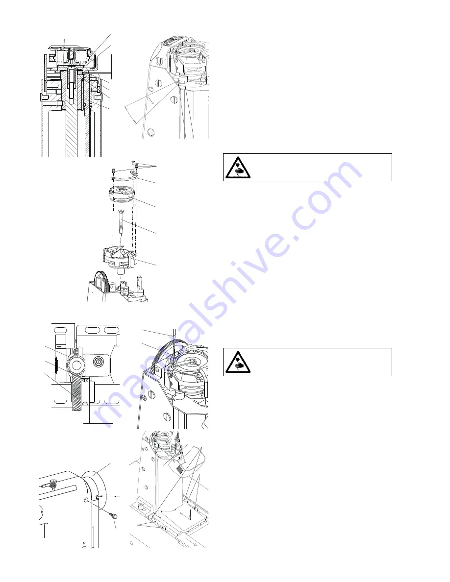 Duerkopp Adler 4182-1 Instructions For Service Manual Download Page 7