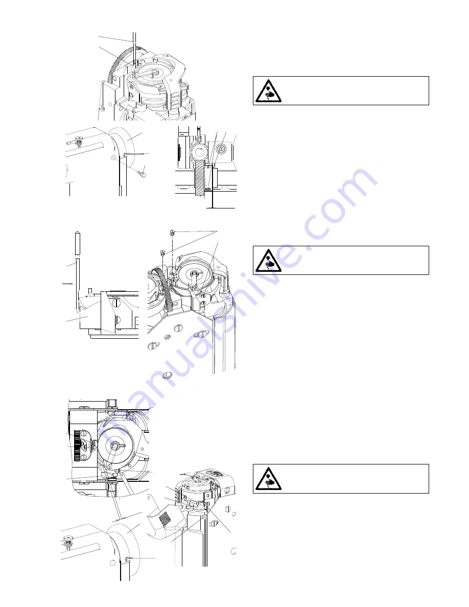 Duerkopp Adler 4260-6 Instructions For Service Manual Download Page 6