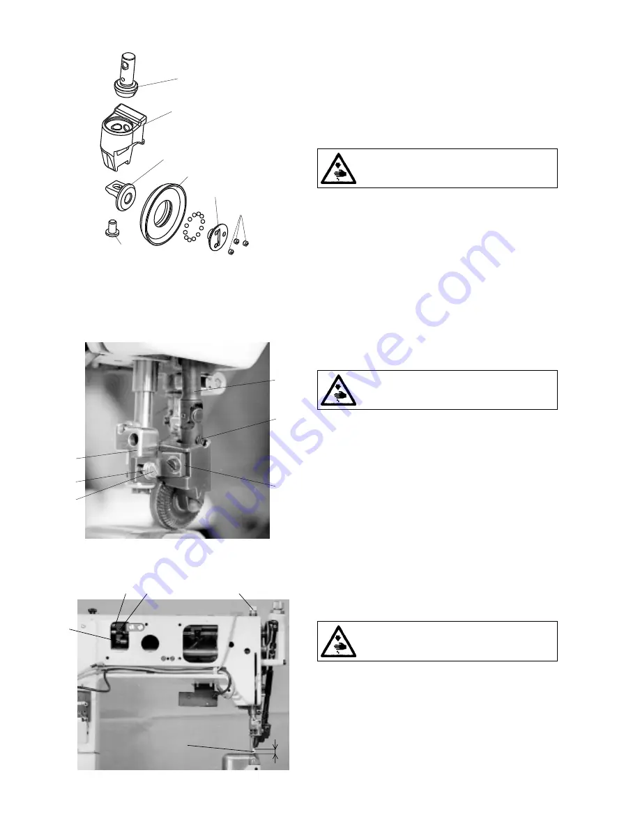 Duerkopp Adler 4260-6 Instructions For Service Manual Download Page 23