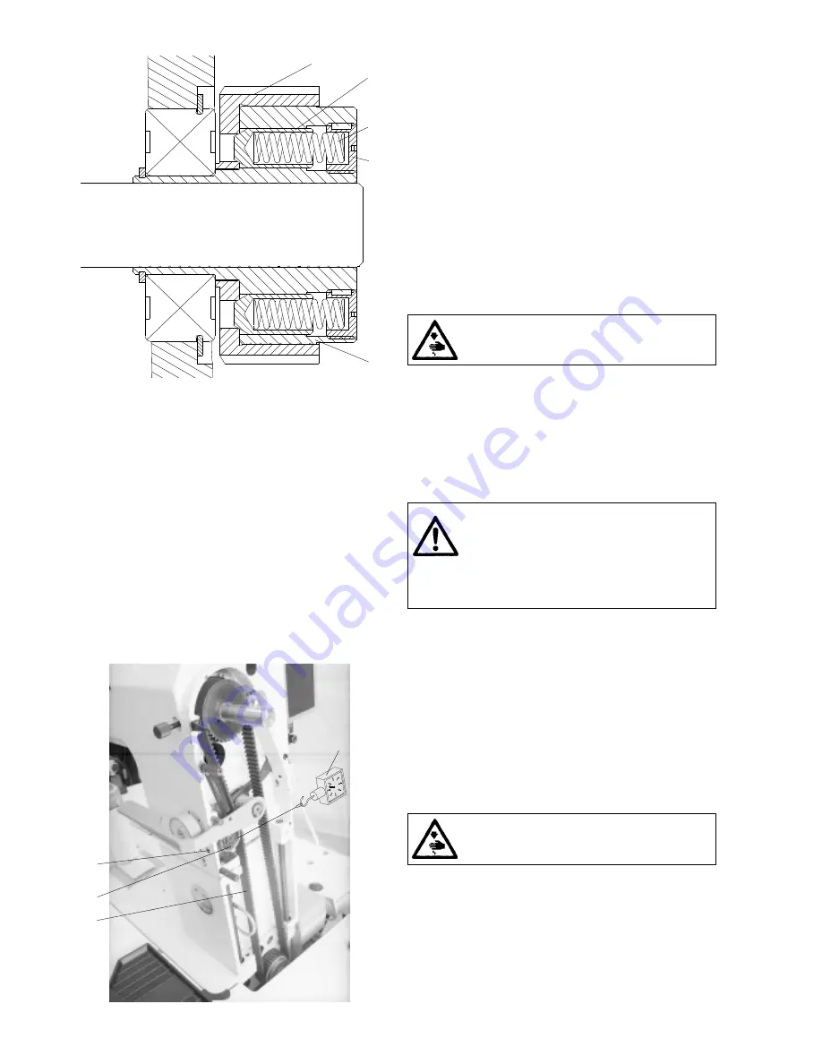 Duerkopp Adler 4260-6 Instructions For Service Manual Download Page 25