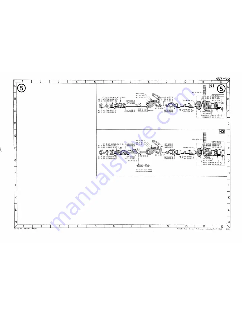 Duerkopp Adler 467-65 Spare Parts Download Page 10