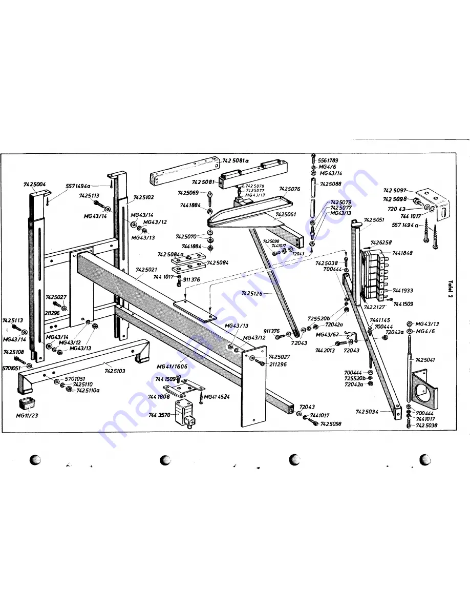 Duerkopp Adler 742-3 Spare Parts Download Page 9