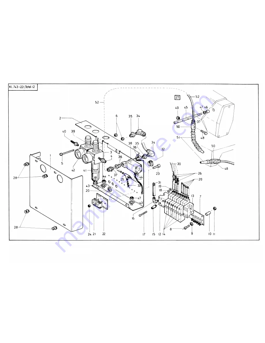 Duerkopp Adler 743-221 Parts List Download Page 32