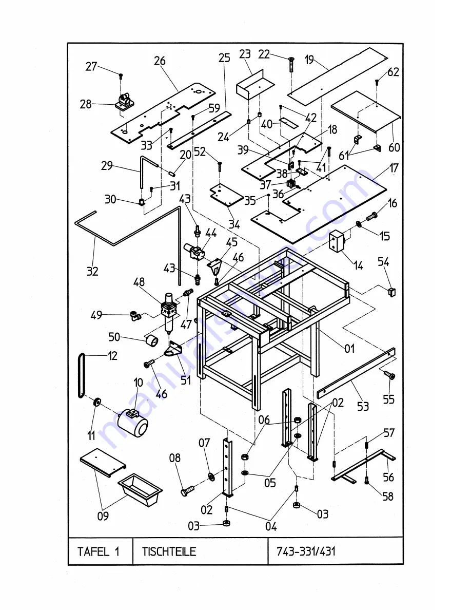 Duerkopp Adler 743-331 Spare Parts Download Page 3