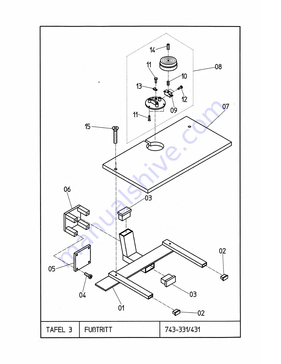 Duerkopp Adler 743-331 Spare Parts Download Page 9