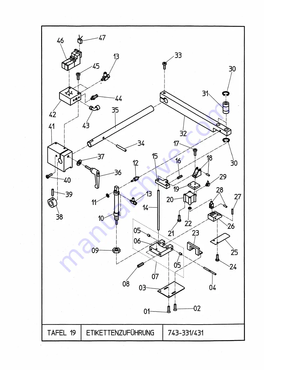 Duerkopp Adler 743-331 Spare Parts Download Page 43