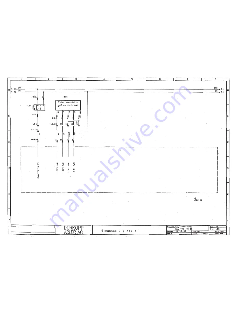 Duerkopp Adler 743-331 Spare Parts Download Page 88