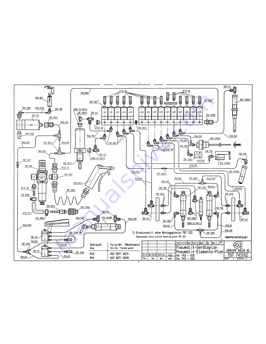 Duerkopp Adler 743-420 Spare Parts Download Page 72