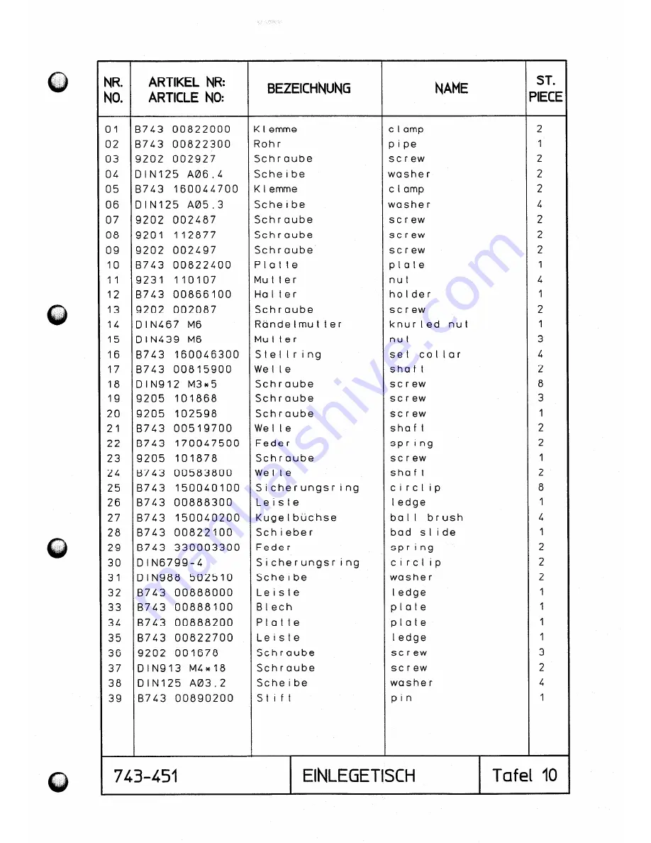 Duerkopp Adler 743-451-32 Spare Parts Download Page 26