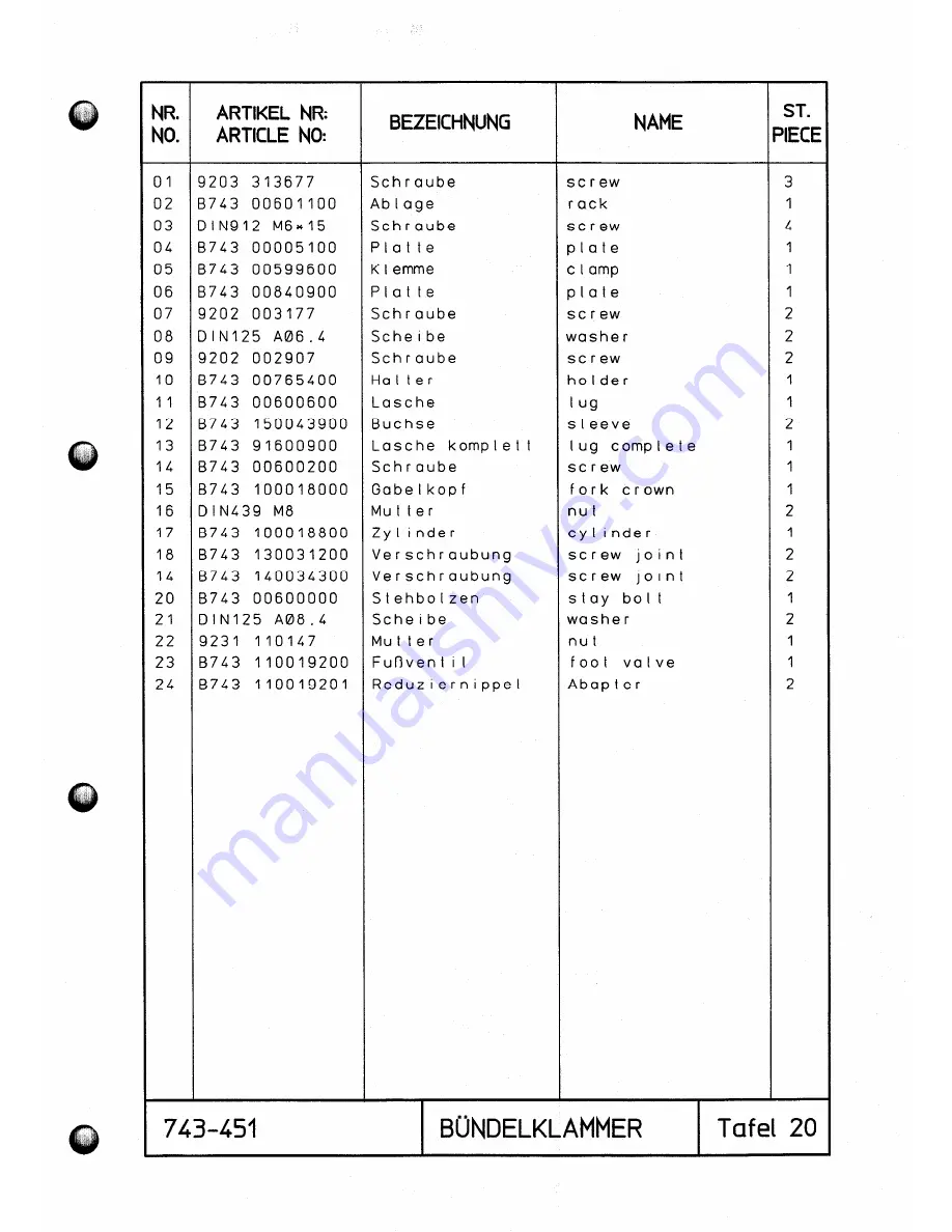 Duerkopp Adler 743-451-32 Spare Parts Download Page 46