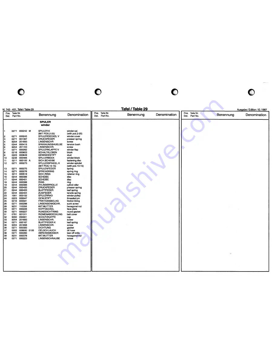 Duerkopp Adler 743-451-32 Spare Parts Download Page 68