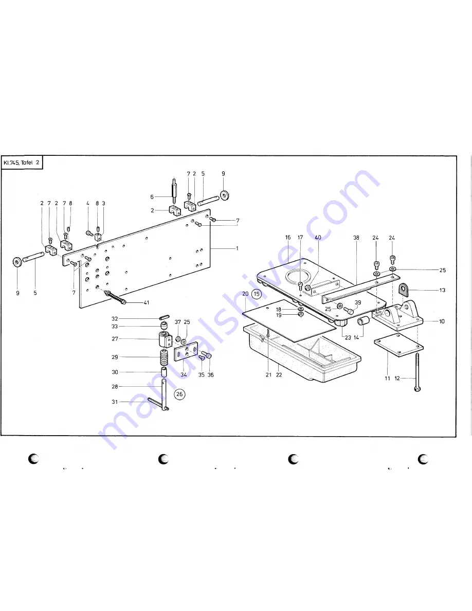 Duerkopp Adler 745-7 Spare Parts Download Page 5