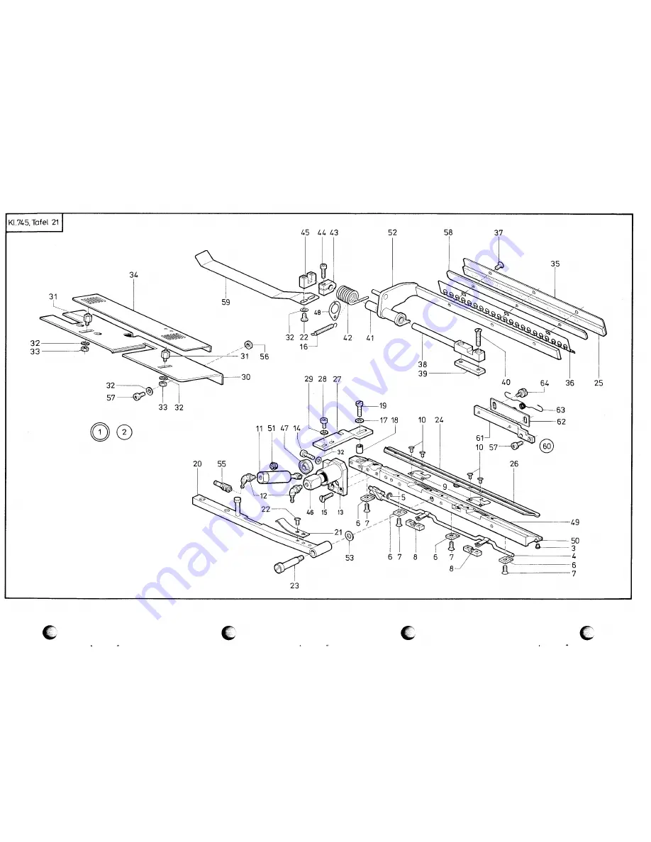 Duerkopp Adler 745-7 Spare Parts Download Page 43