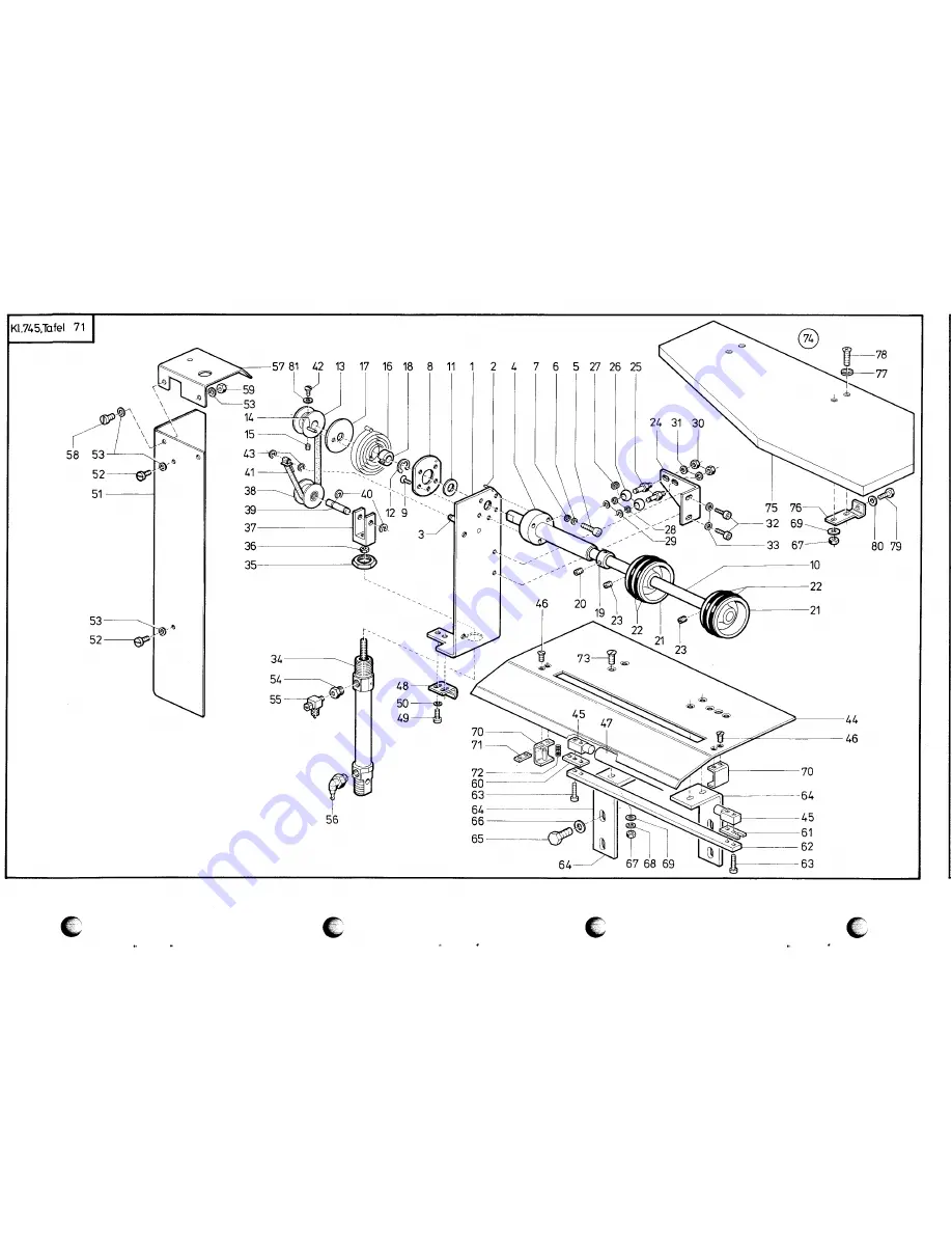 Duerkopp Adler 745-7 Spare Parts Download Page 145