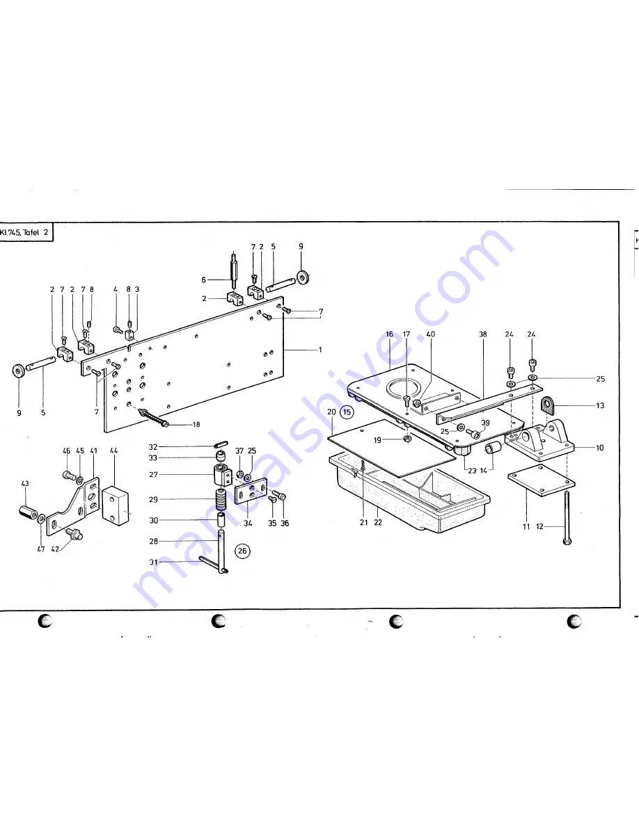 Duerkopp Adler 745-8 Spare Parts Download Page 6